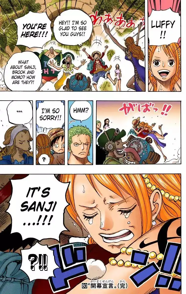 One Piece - Digital Colored Comics Chapter 806 16